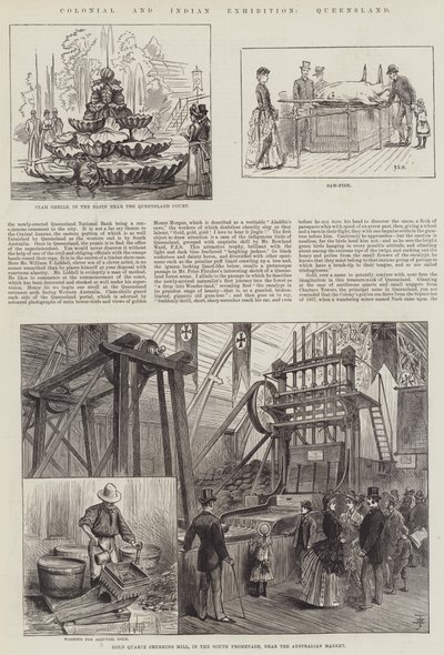 Exposición Colonial e India, Queensland de S.T. Dadd